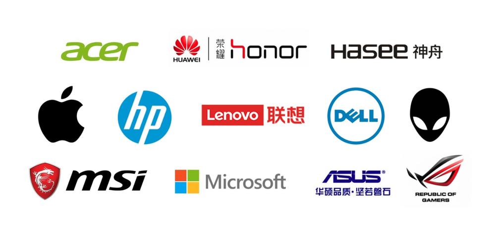 电脑排名前十的品牌，哪些品牌是电脑排名前十的品牌？